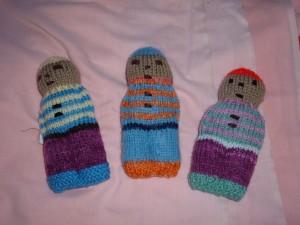 small dressed person £3 each